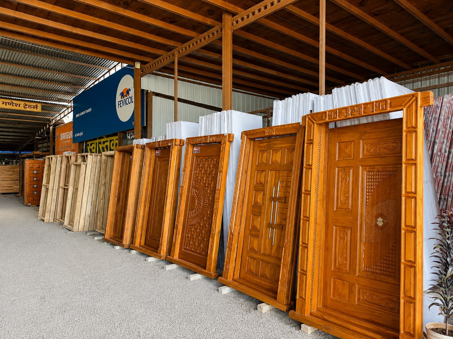 Ganesh Doors showroom