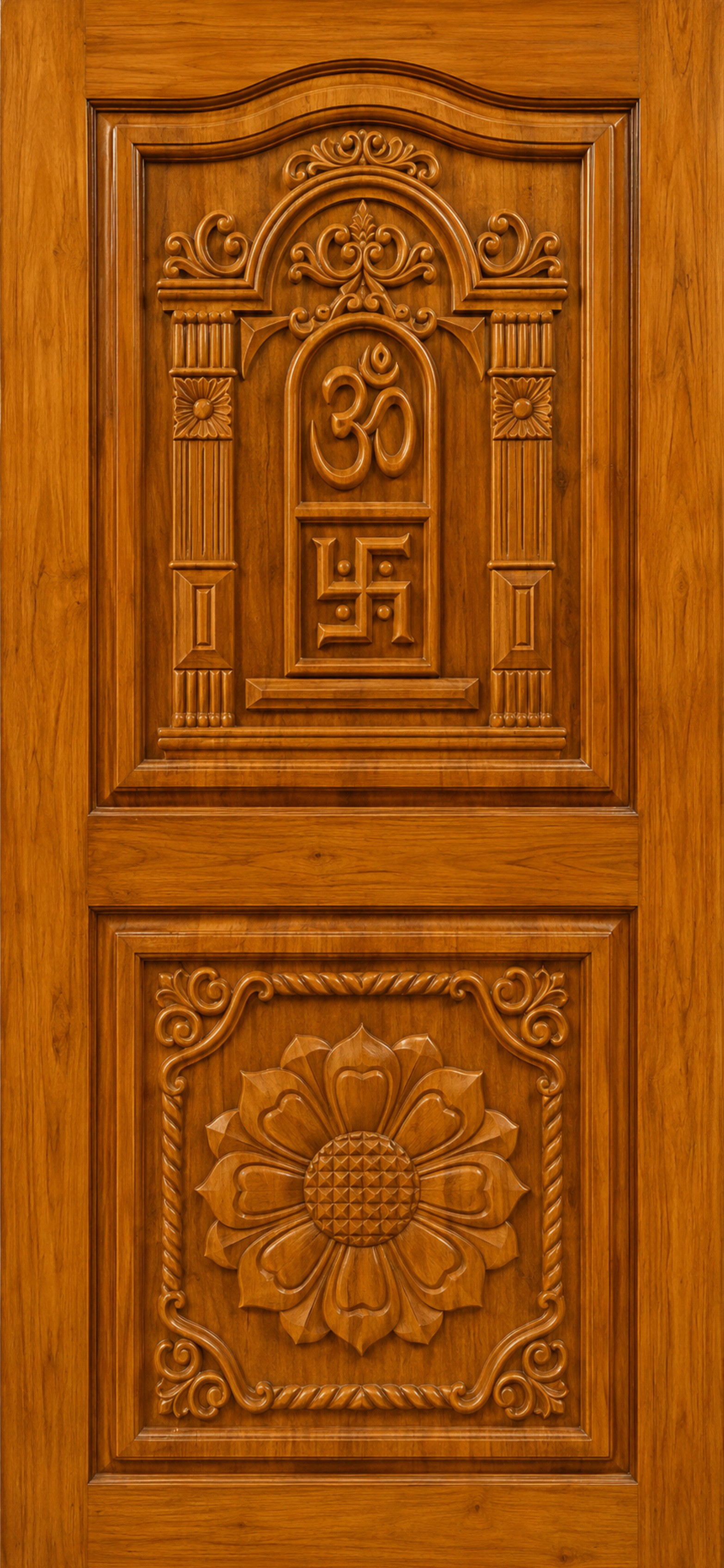 Two Panel Carving Door