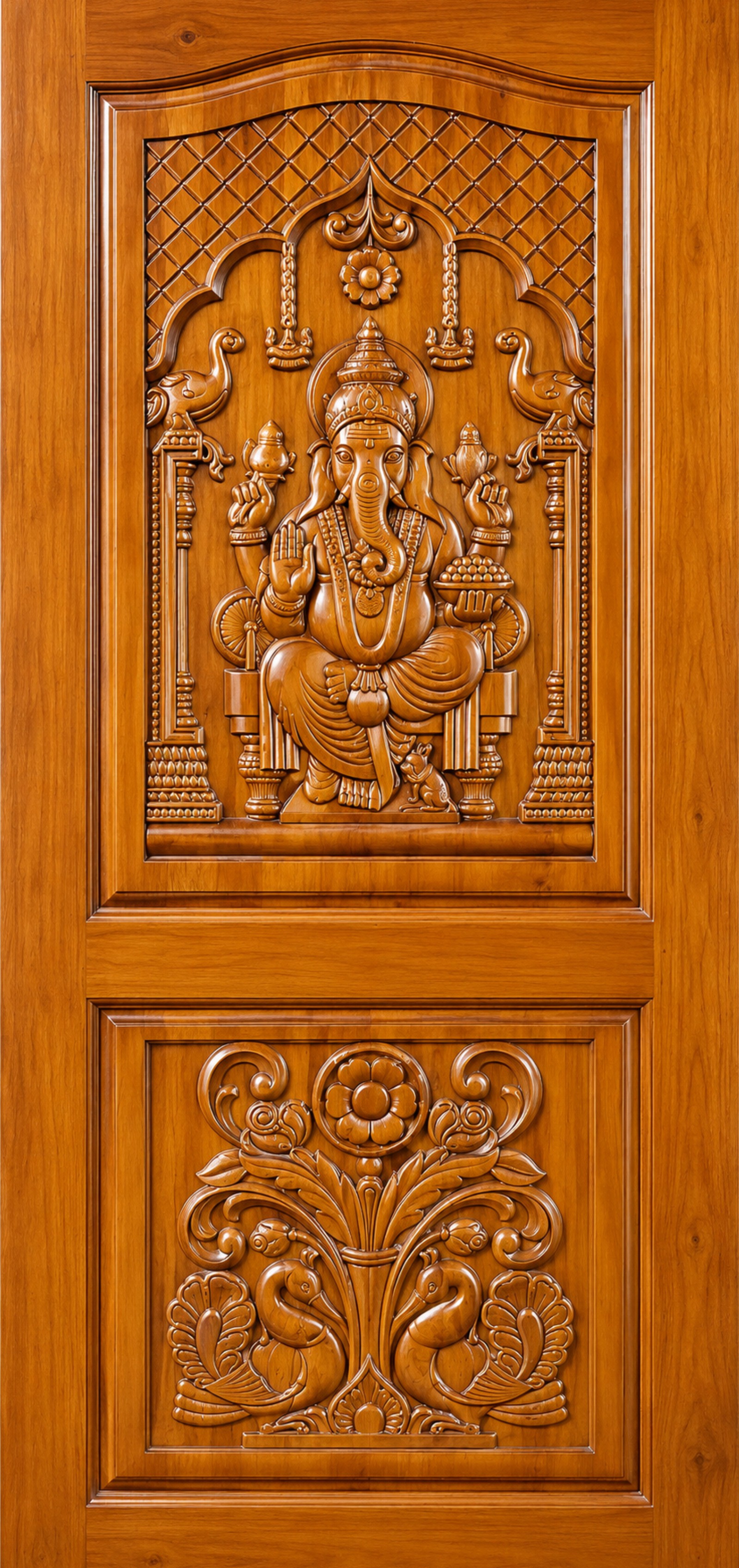 Two Panel Carving Door