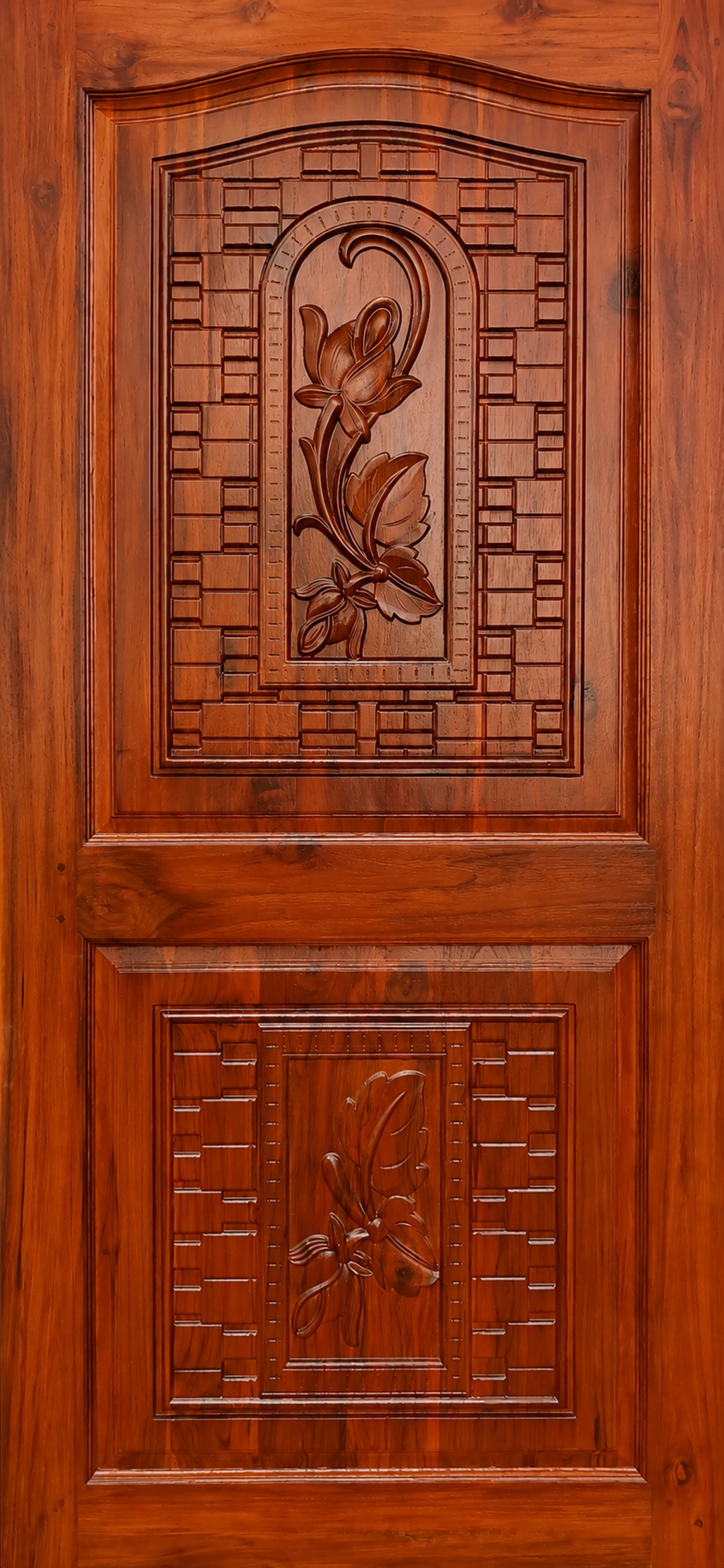 Two Panel Carving Door