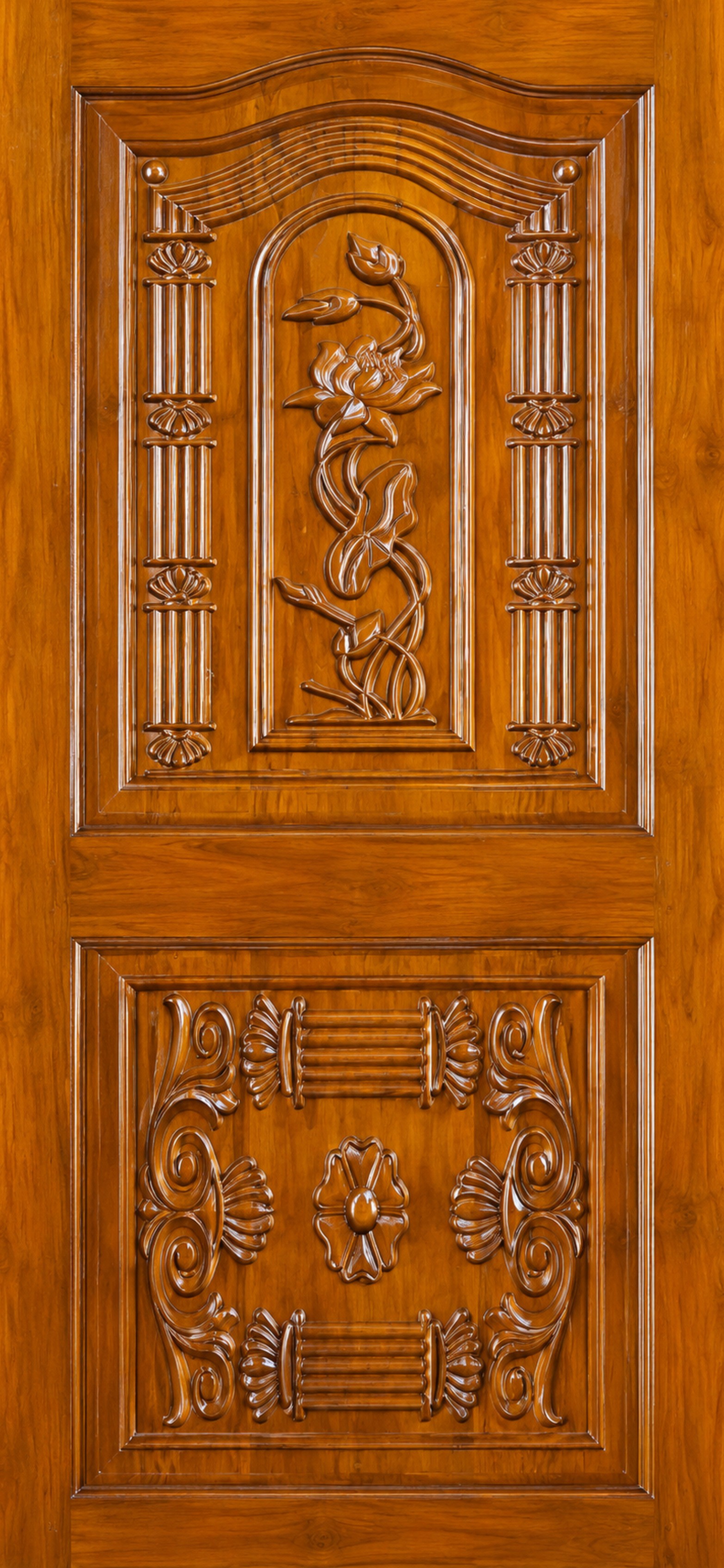 Two Panel Carving Door