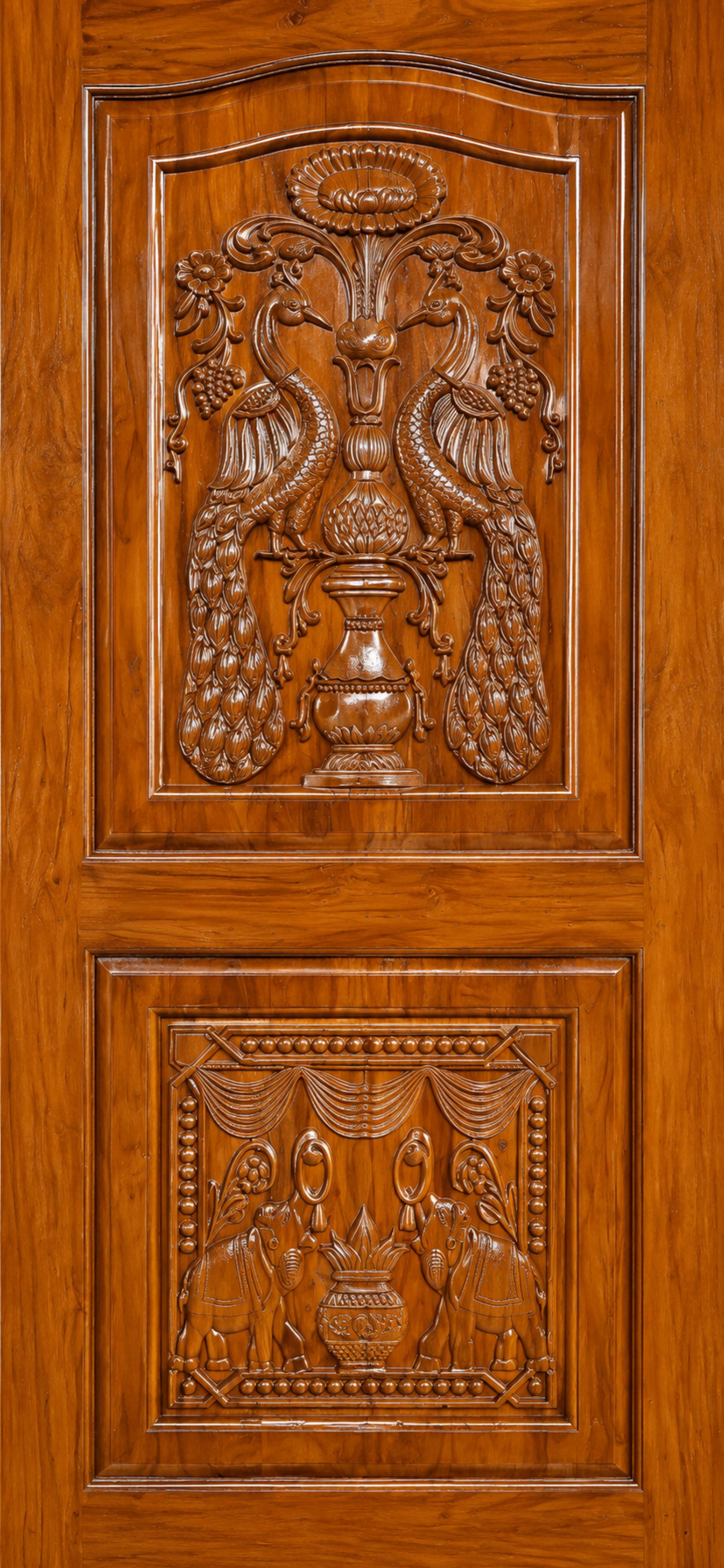 Two Panel Carving Door