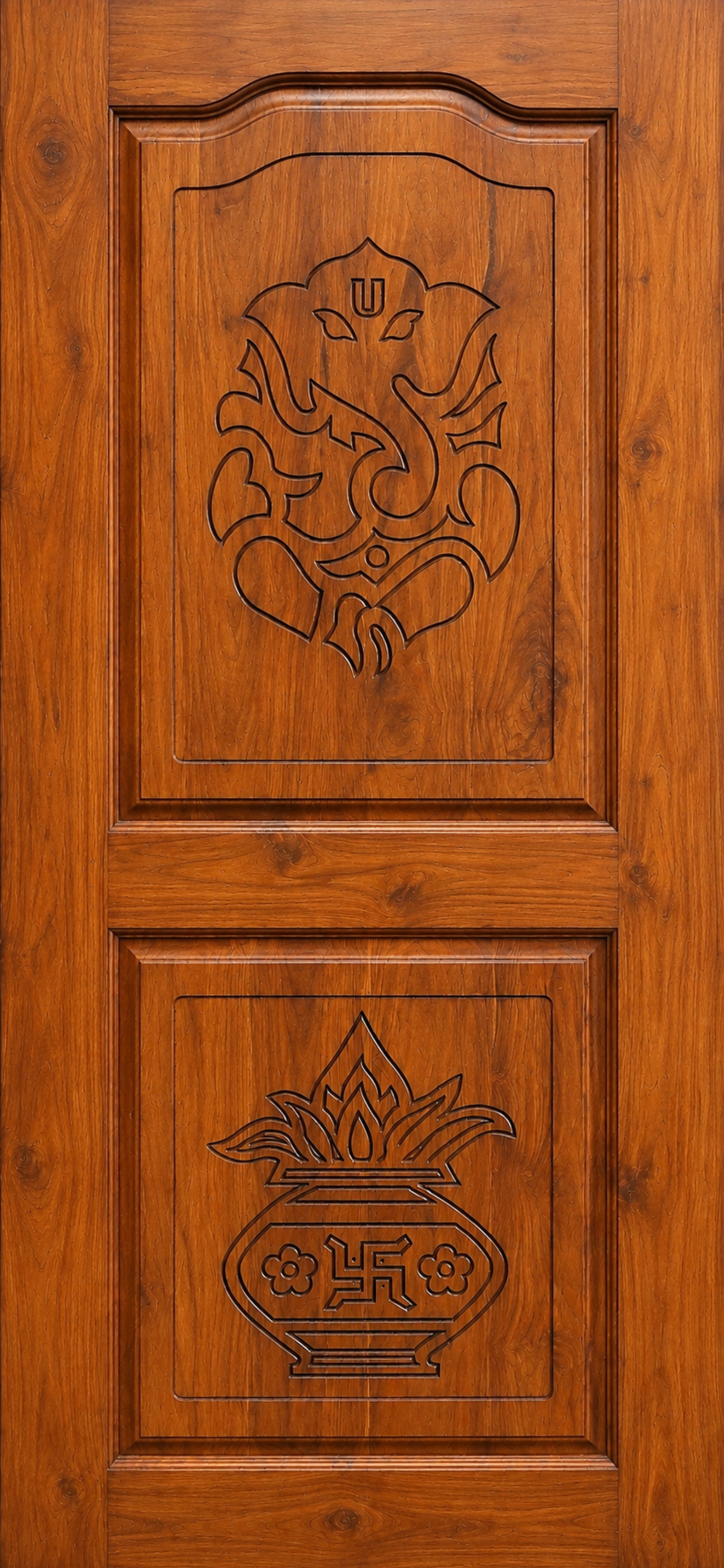 Two Panel Carving Door