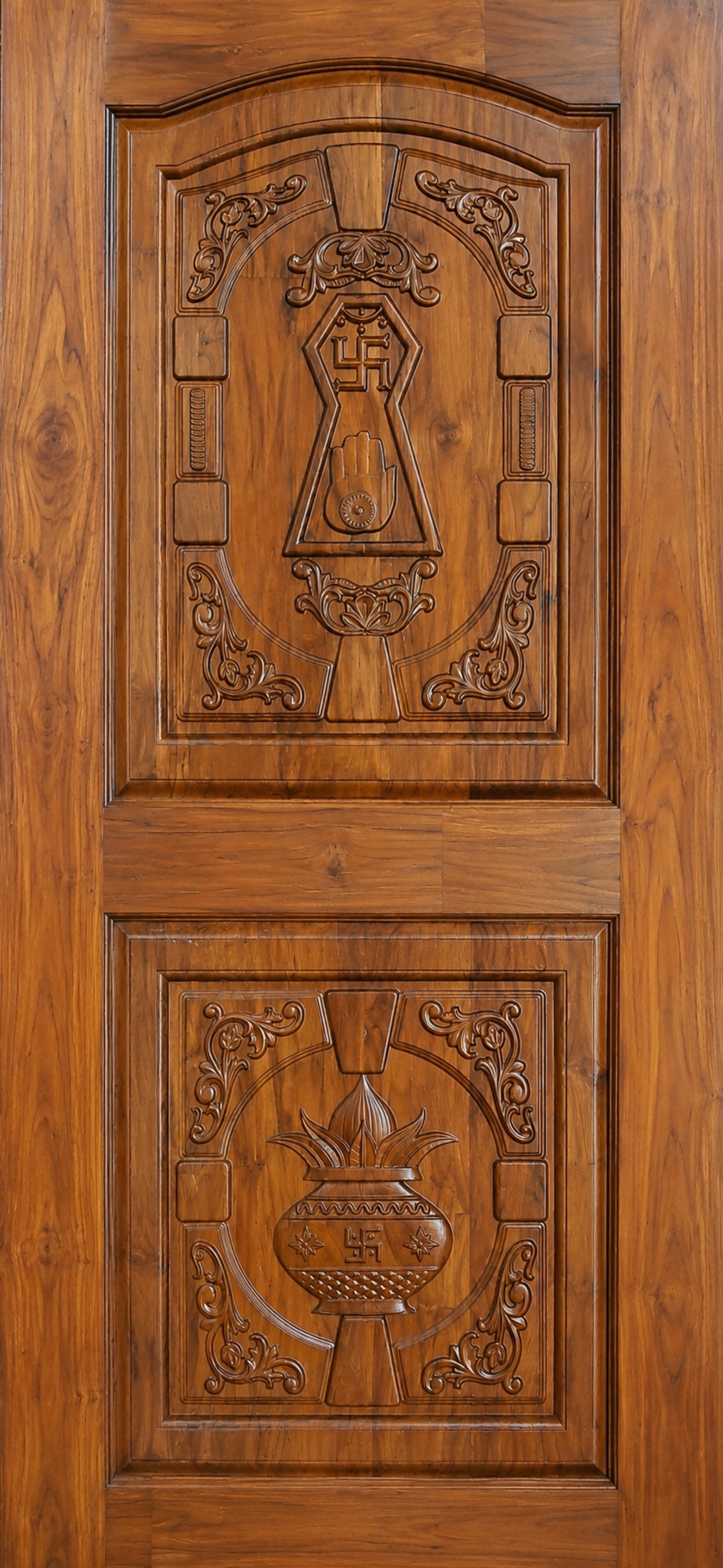 Two Panel Carving Door