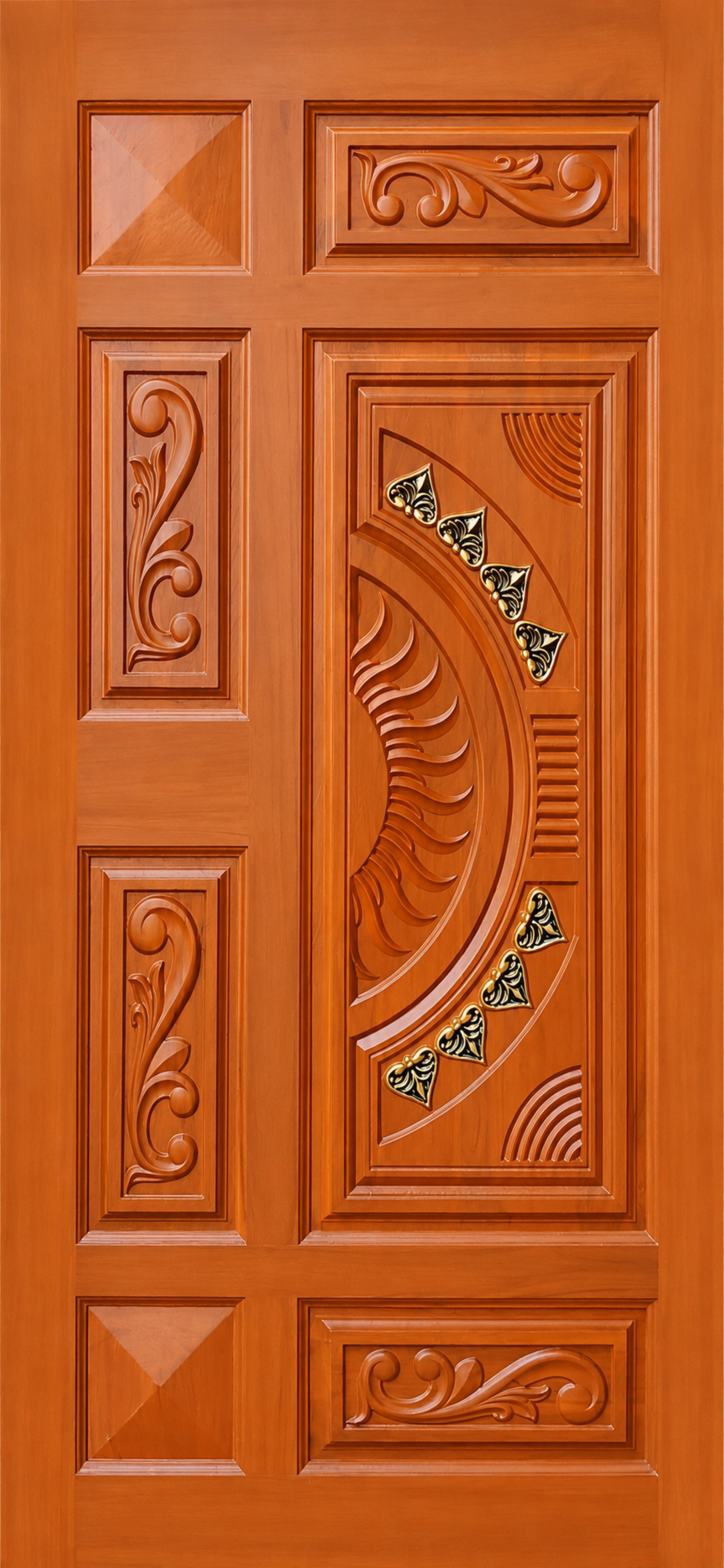 Side Panel Carving Door | Wooden Doors | Ganesh Doors
